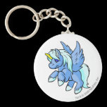 Uni Blue Key Chain