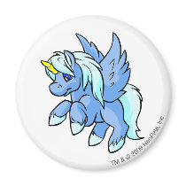 Uni Blue magnets by neopets Uni Blue magnets