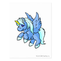 Uni Blue postcards