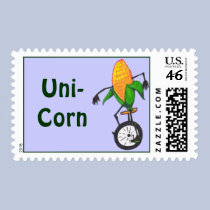 Uni-Corn Postage stamps