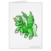Uni Green cards by neopets Uni Green cards