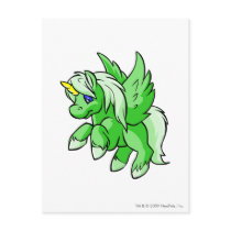 Uni Green postcards by neopets Uni Green postcards