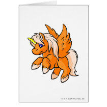 Uni Orange cards by neopets Uni Orange cards