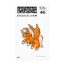 Uni Orange postage by neopets Uni Orange postage