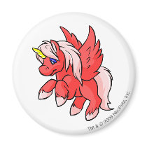 Uni Red magnets by neopets Uni Red magnets