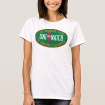 Uni Watch Babydoll (alternate) t-shirts