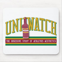 Uni Watch Mousepad by Uni_Watch Uni Watch Mousepad
