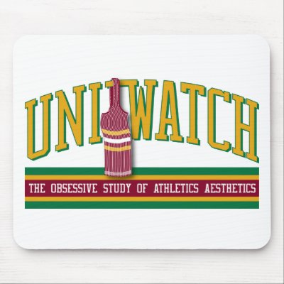 Uni Watch Mousepad by Uni_Watch