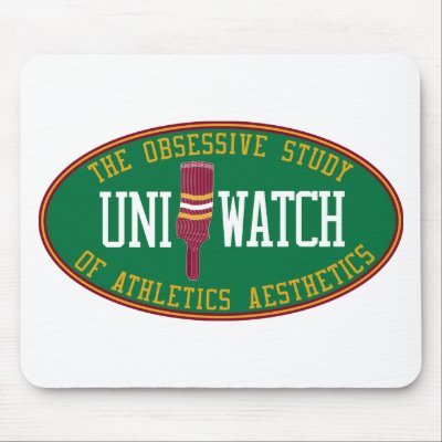 Uni Watch Mousepad (alternate) by Uni_Watch