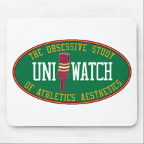 Uni Watch Mousepad (alternate)