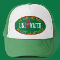 Uni Watch Trucker Hat (alternate) by Uni_Watch Uni Watch Trucker Hat (alternate)