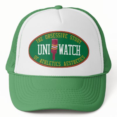 Uni Watch Trucker Hat (alternate) by Uni_Watch