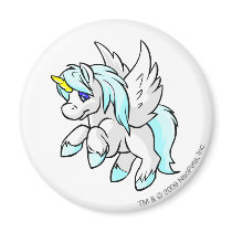 Uni White magnets by neopets Uni White magnets
