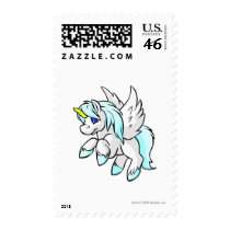 Uni White postage by neopets Uni White postage