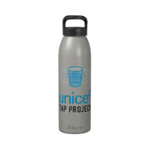 UNICEF Tap Project Stacked Logo Reusable Water Bottle