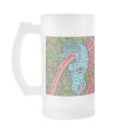 Unicorn 16oz Frosted Glass Mug
