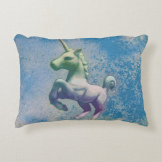 unicorn accent pillow