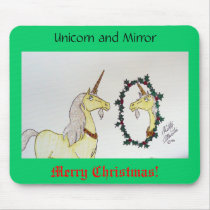 Unicorn and Mirror mousepads