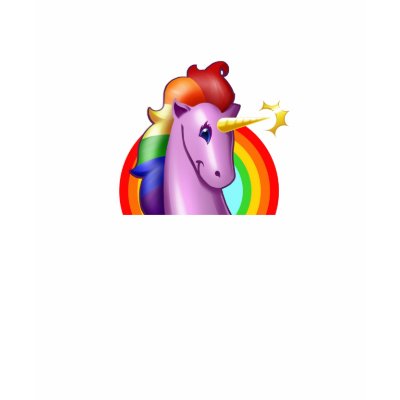 Unicorn and Rainbow Shirts by Cornify