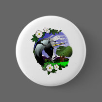 Unicorn and Roses III ©2011 buttons