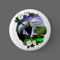 Unicorn and Roses III ©2011 buttons