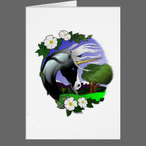 Unicorn and Roses III ©2011 cards