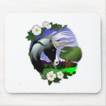 Unicorn and Roses III ©2011 Mouse Pads