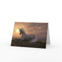 unicorn, horses, mare, stallion, equine, equus, steed, animals, mammal, mount, wild, herd, beast, barren, beautiful, beauty, foal, charger, buck, livestock, horsepower, colt, filly, gelding, bronco, courser, prancer, fawn, fable, creature, horn, myth, mythology, stag, doe, Card with custom graphic design