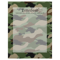 Unicorn Camouflage Letterhead