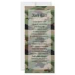 Unicorn Camouflage rack cards
