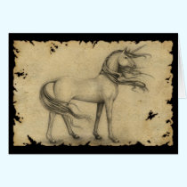 Unicorn card