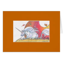 Unicorn Cycle - Autumn ©1999 Cards