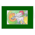 Unicorn Cycle - Spring ©1999 cards by smilodonart Unicorn Cycle - Spring ©1999 cards