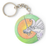 Unicorn Cycle: Spring ©1999 Key Chain