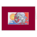 Unicorn Cycle - Summer ©1999 cards by smilodonart Unicorn Cycle - Summer ©1999 cards