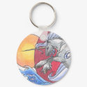 Unicorn Cycle: Summer ©1999 keychains by smilodonart Unicorn Cycle: Summer ©1999 keychains