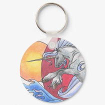 Unicorn Cycle: Summer ©1999 keychains by smilodonart Unicorn Cycle: Summer ©1999 keychains