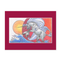 Unicorn Cycle - Summer ©1999 Post Cards