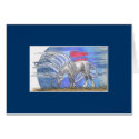Unicorn Cycle - Winter ©1999 cards by smilodonart Unicorn Cycle - Winter ©1999 cards