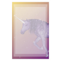 Unicorn Dreams Custom Stationery