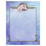 Unicorn Dreams Fantasy Letterhead