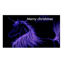 unicorn dreams Merry christmas business cards by dawnmcininch unicorn dreams Merry christmas business cards