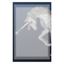 Unicorn Dreams Personalized Stationery