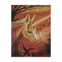 Unicorn & Fairy postcard "Finding The Way Home" postcards