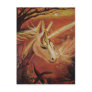 Unicorn & Fairy postcard "Finding The Way Home"