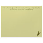 Unicorn Fresco Stationery Letterhead Template