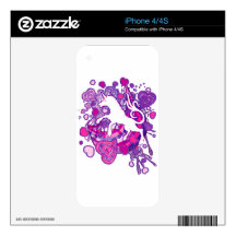 Unicorn_Gallop Decal For iPhone 4
