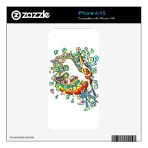 Unicorn_Gallop Decal For The iPhone 4S