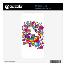 Unicorn_Gallop Decals For The iPhone 4S