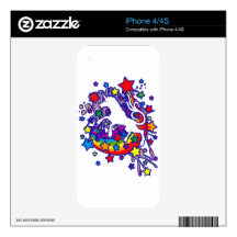 Unicorn_Gallop iPhone 4S Decal